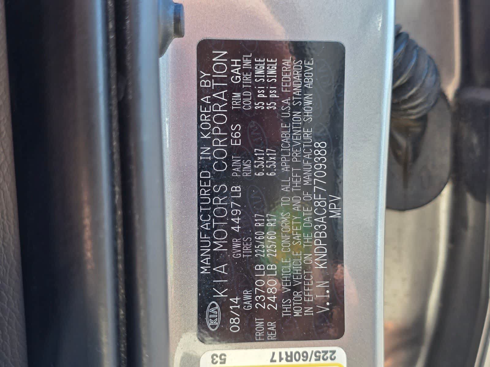 Kia Sportage LX 2015
