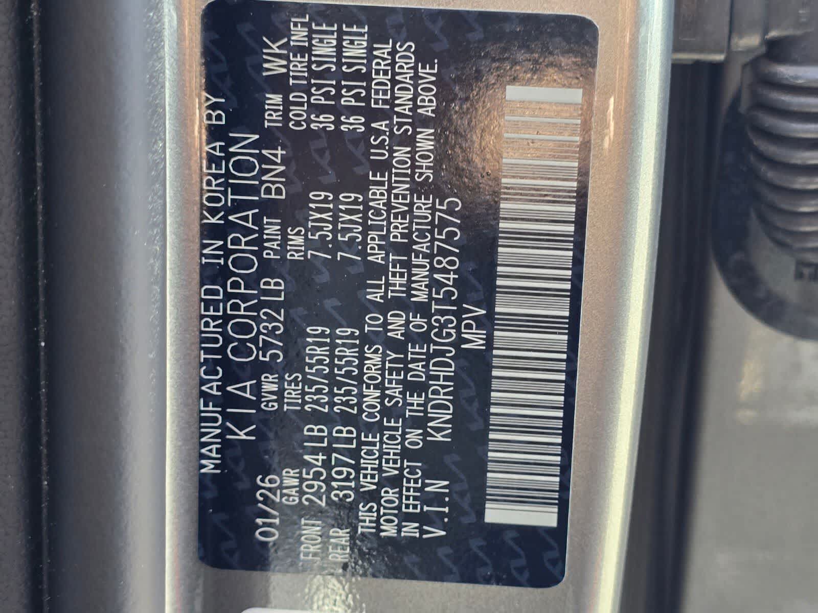 Kia Sorento Hybrid EX 2026