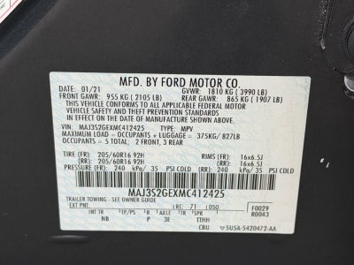 Ford EcoSport SE 2021