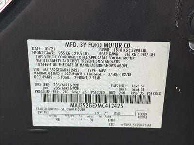 Ford EcoSport SE 2021