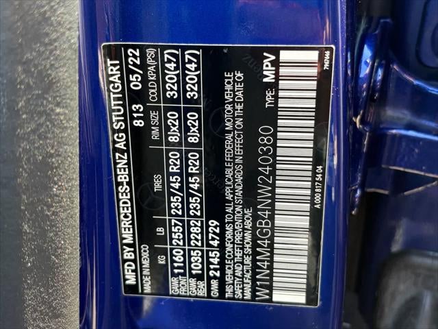 Mercedes-Benz GLB 250 2022 GLB 250