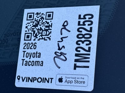 2026 Toyota Tacoma TRD Off-Road