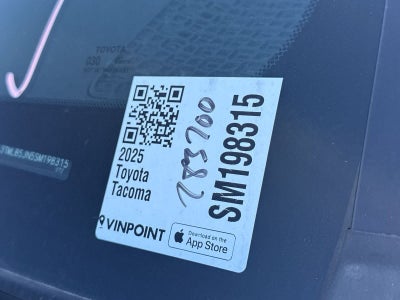 2025 Toyota Tacoma SR5