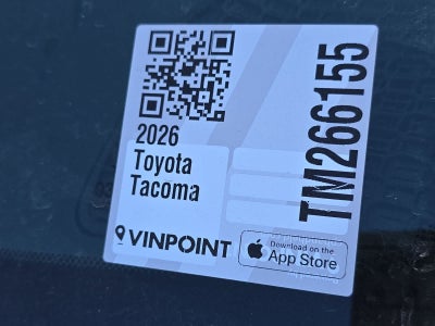 2026 Toyota Tacoma SR5