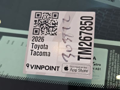 2026 Toyota Tacoma TRD Sport