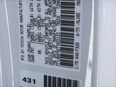 2026 Toyota Tacoma SR5