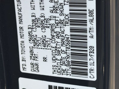 2026 Toyota Tacoma SR5