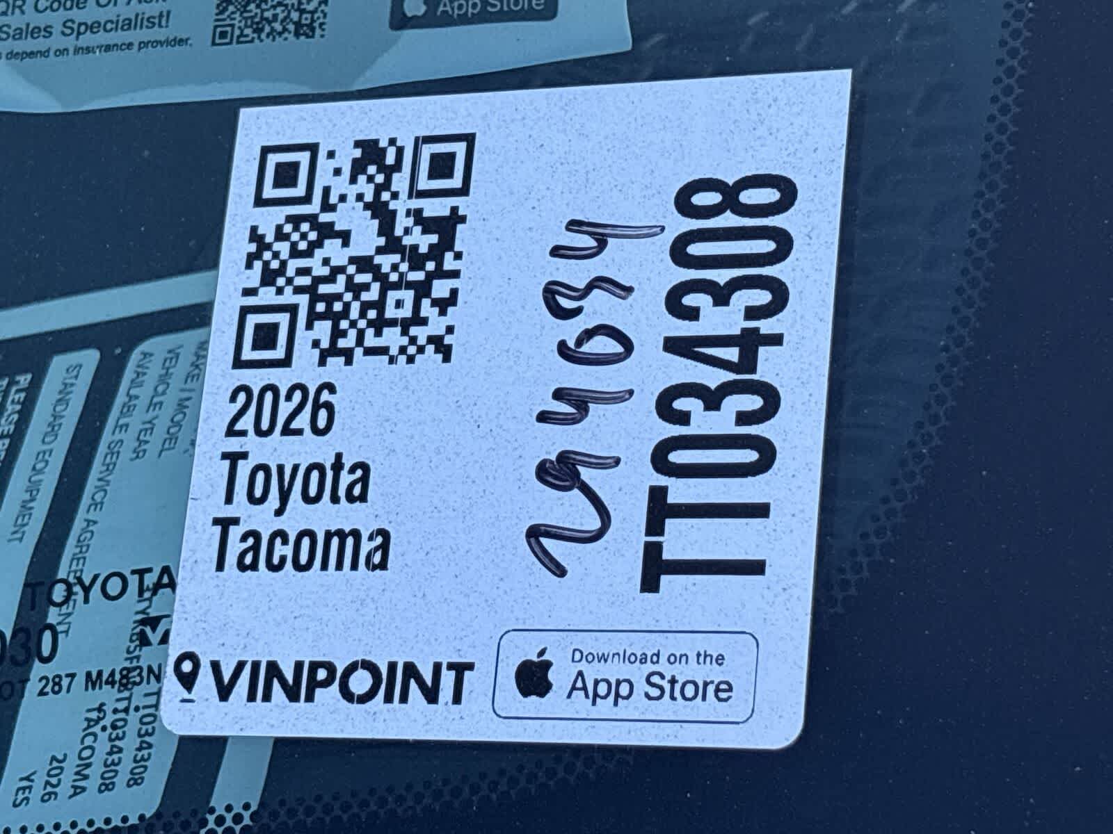 2026 Toyota Tacoma SR5