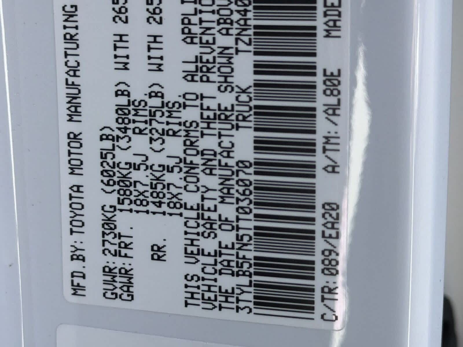 2026 Toyota Tacoma TRD Sport