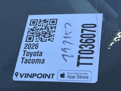 2026 Toyota Tacoma TRD Sport