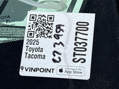 2025 Toyota Tacoma i-FORCE MAX Tacoma Limited