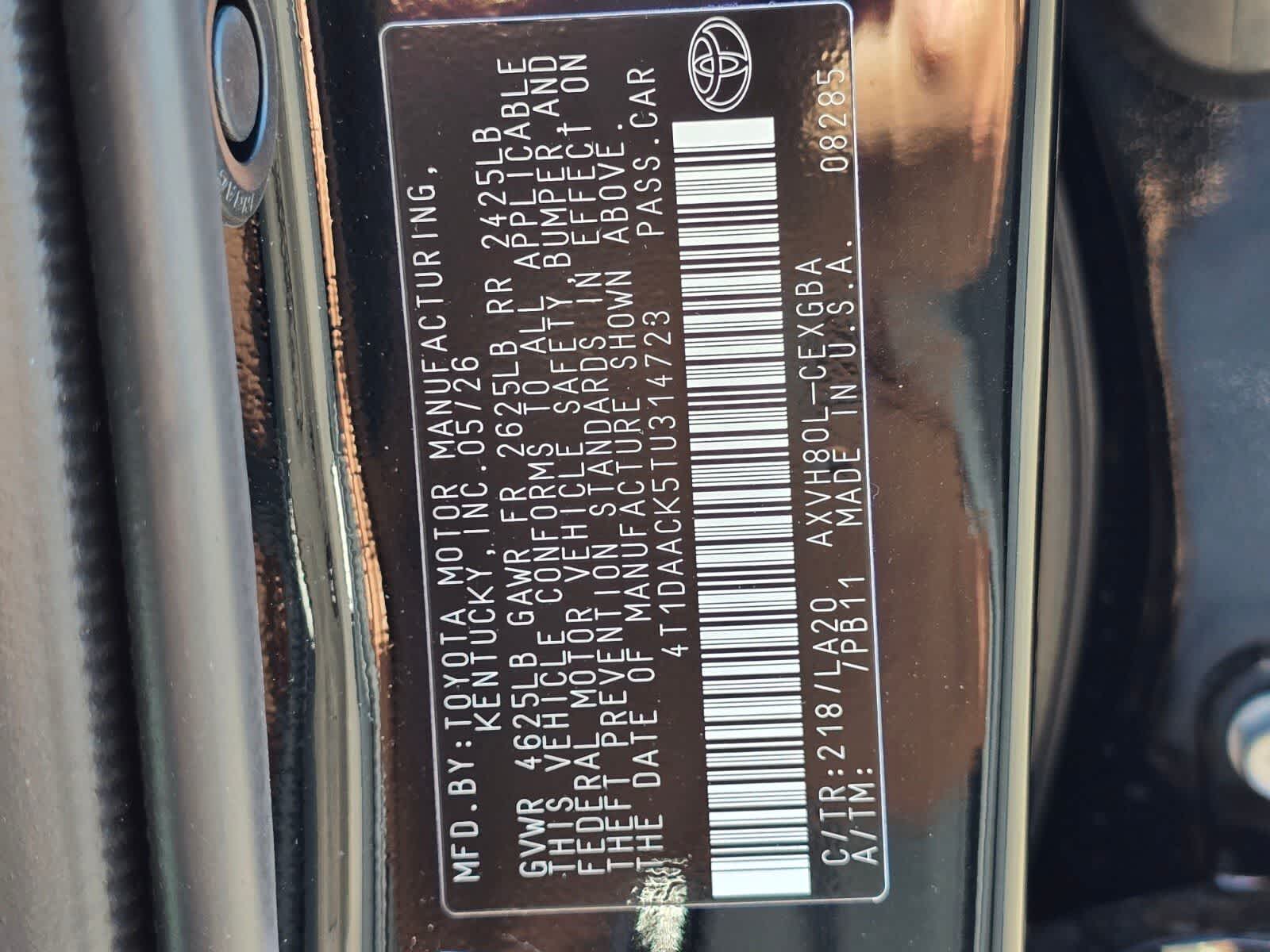 2026 Toyota Camry XLE