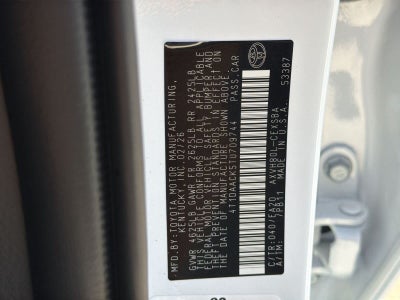 2026 Toyota Camry Nightshade