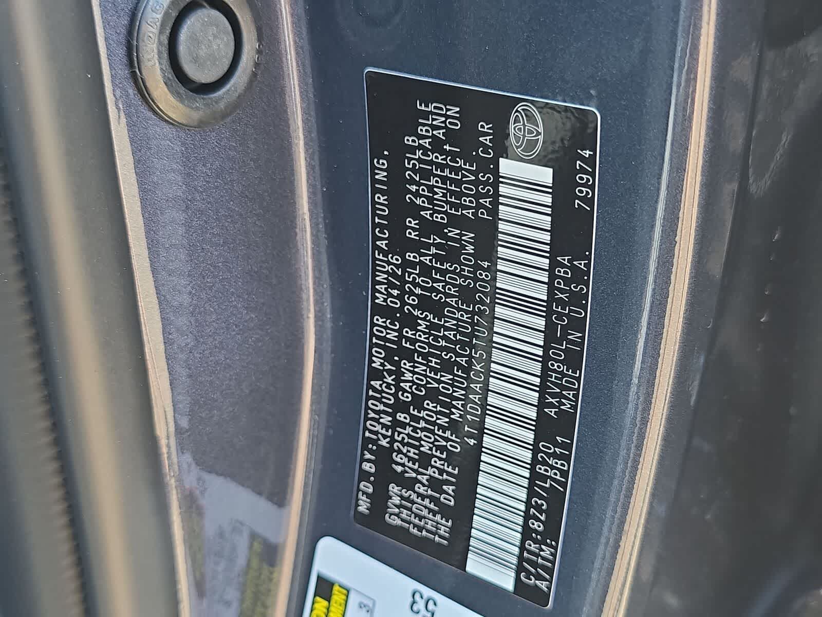 2026 Toyota Camry XSE