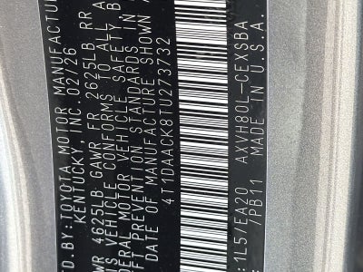 2026 Toyota Camry SE