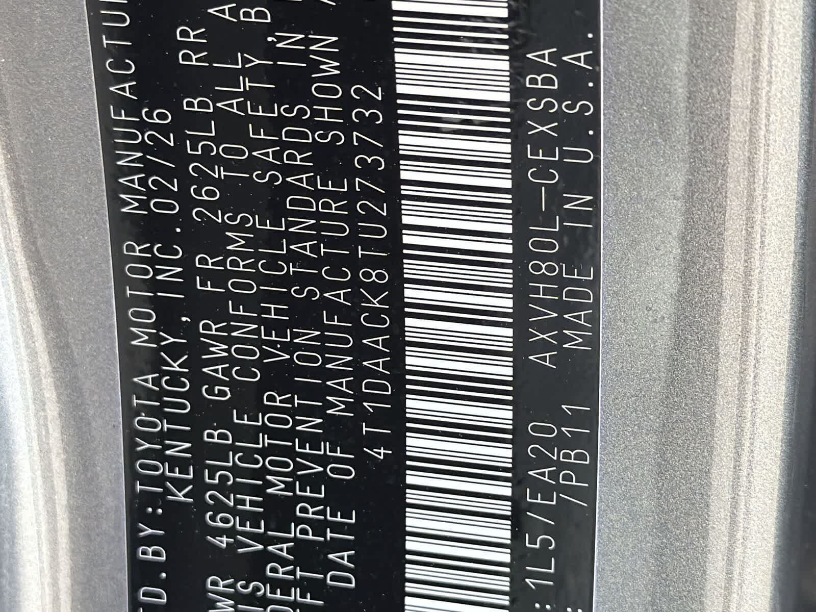 2026 Toyota Camry SE