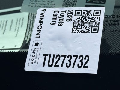 2026 Toyota Camry SE