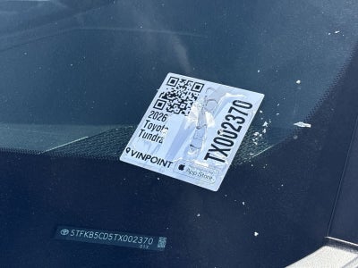 2026 Toyota Tundra SR