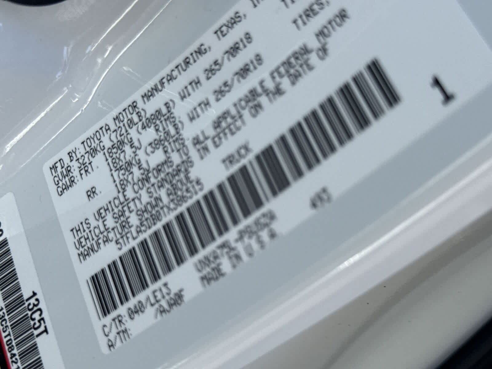 2026 Toyota Tundra SR5