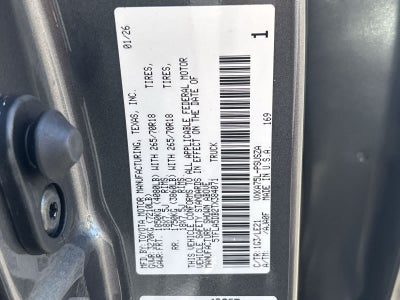 2026 Toyota Tundra SR5