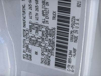 2026 Toyota Tundra Edición 1794