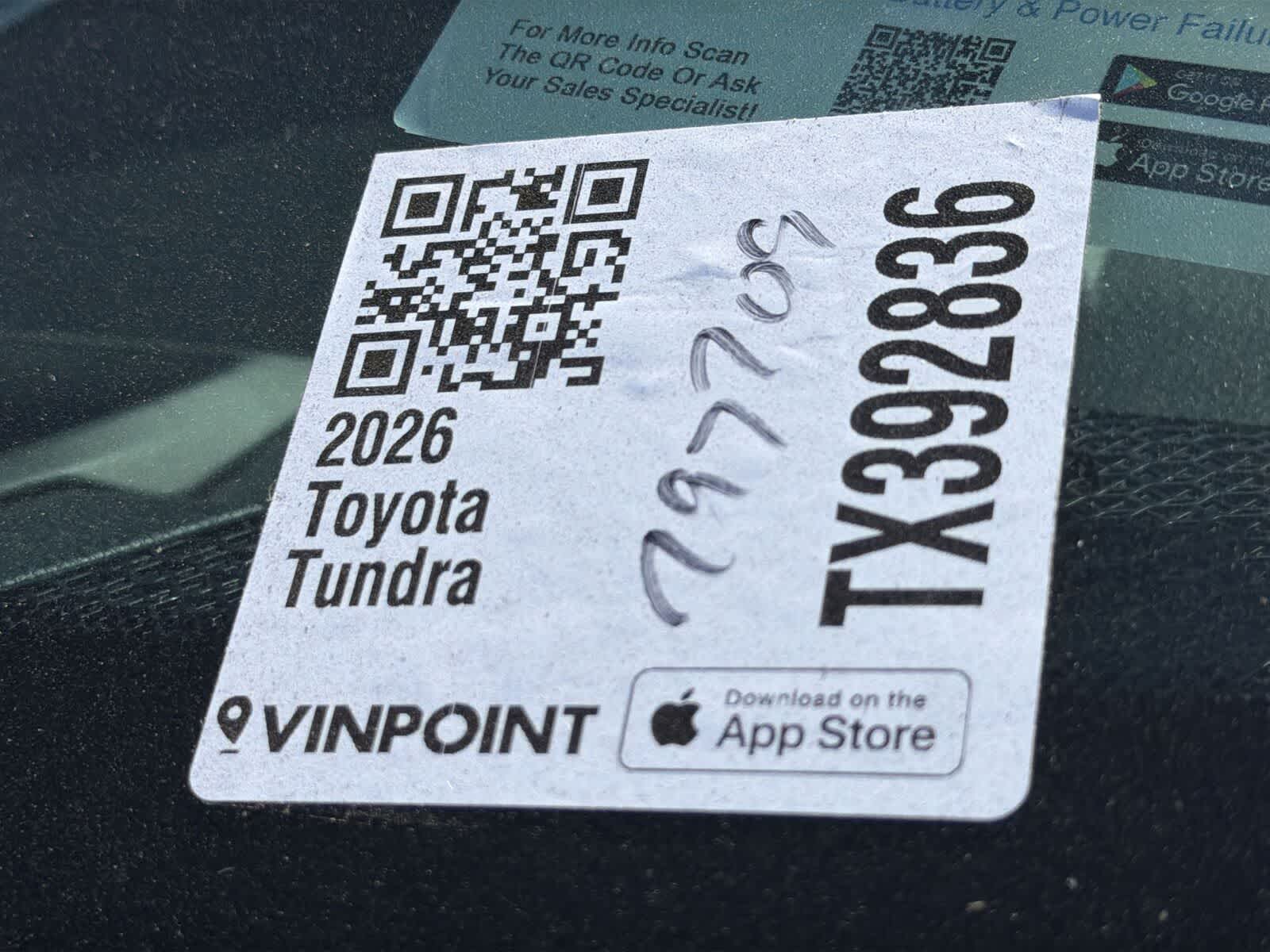 2026 Toyota Tundra Edición 1794