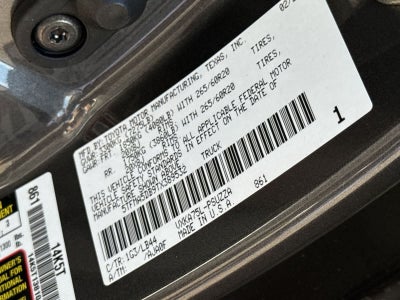 2026 Toyota Tundra Edición 1794