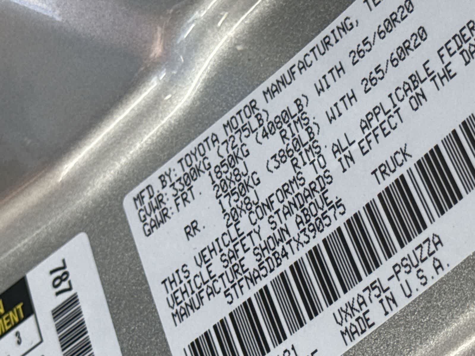 2026 Toyota Tundra Platinum