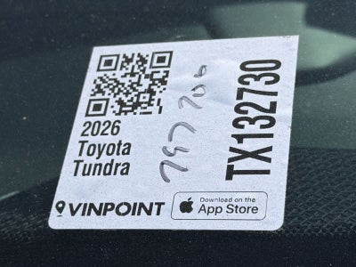 2026 Toyota Tundra i-FORCE MAX Tundra Platinum