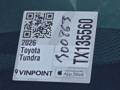 2026 Toyota Tundra i-FORCE MAX Tundra Platinum