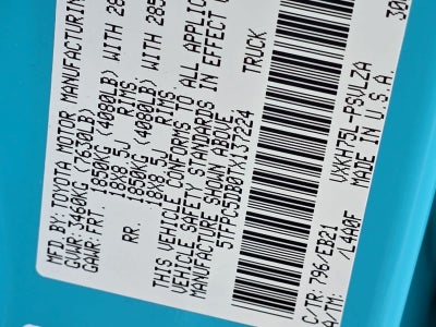 2026 Toyota Tundra i-FORCE MAX Tundra TRD Pro