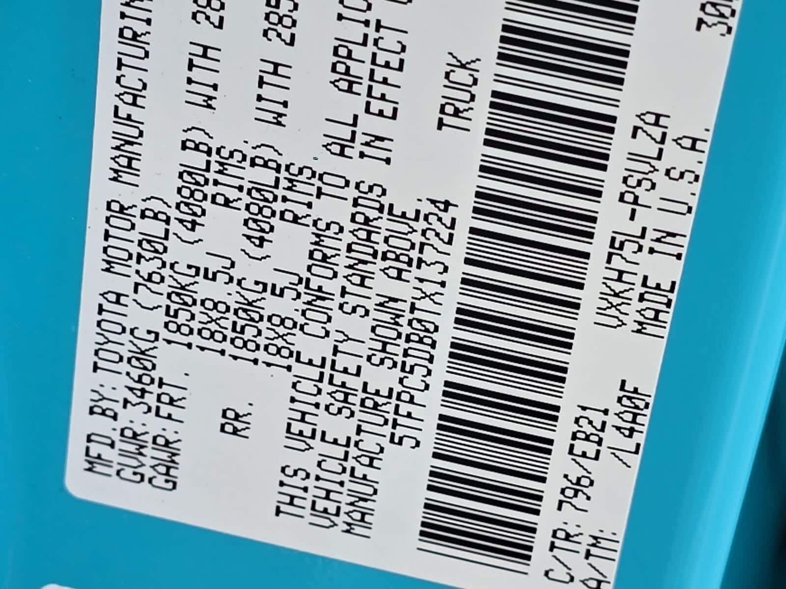 2026 Toyota Tundra i-FORCE MAX Tundra TRD Pro