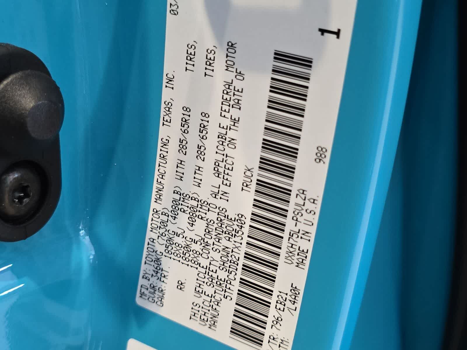 2026 Toyota Tundra i-FORCE MAX Tundra TRD Pro