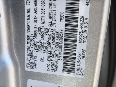 2026 Toyota Tundra Platinum