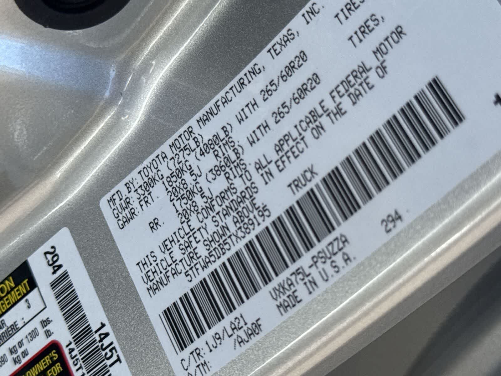 2026 Toyota Tundra Platinum