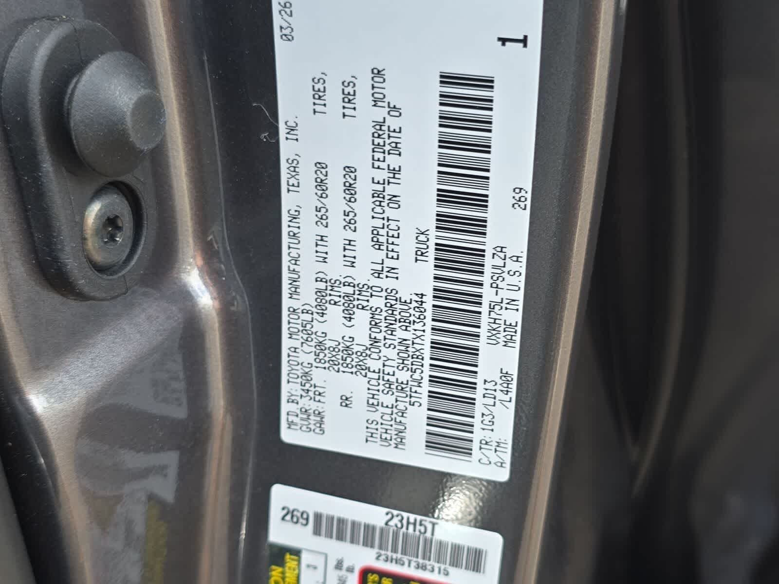 2026 Toyota Tundra i-FORCE MAX Tundra Limited