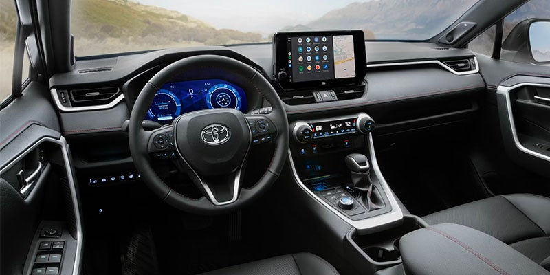 Dashbaord del Rav4 Híbrido Enchufable