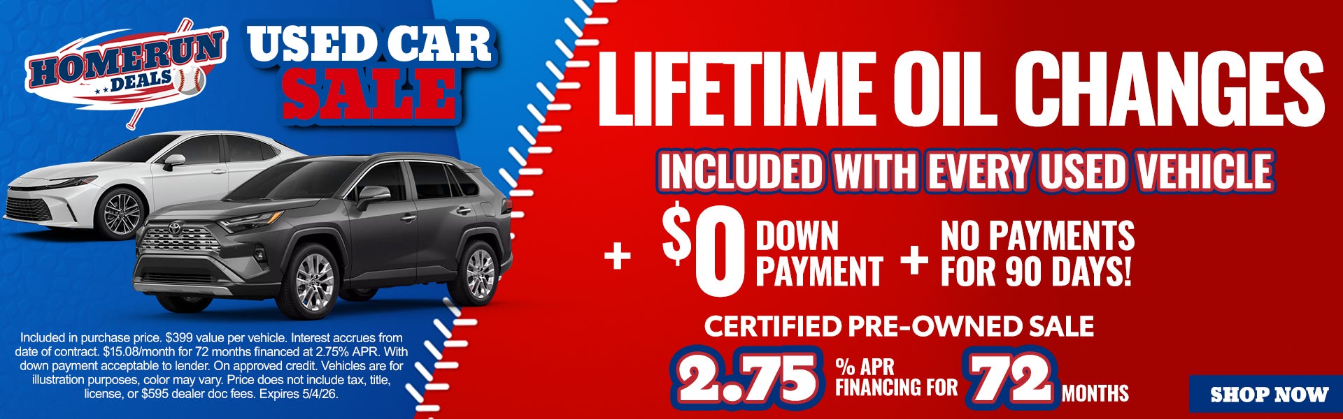 Cambios de aceite de por vida en vehículos de segunda mano