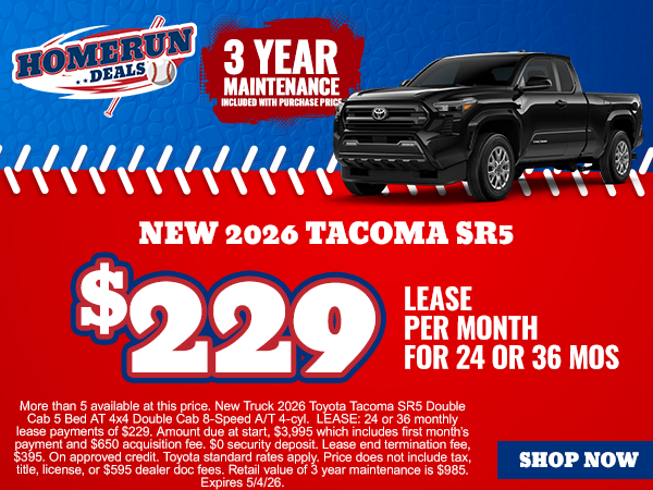 Nueva Tacoma SR5 2026