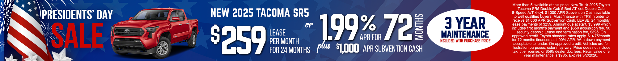 Nuevo 2025 Toyota Tacoma SR5