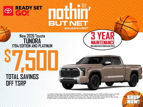 Tundra Edición 1794 y Platino