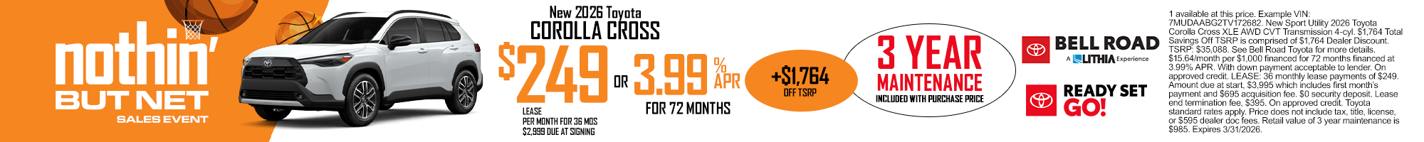 Nuevo Corolla Cross 2026 