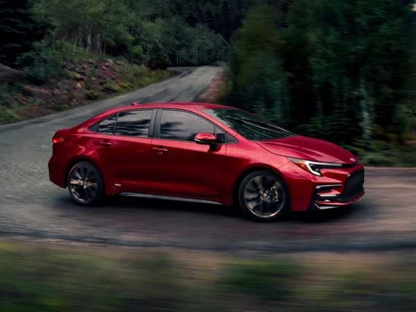 Exterior del Toyota Corolla Hybrid 2025