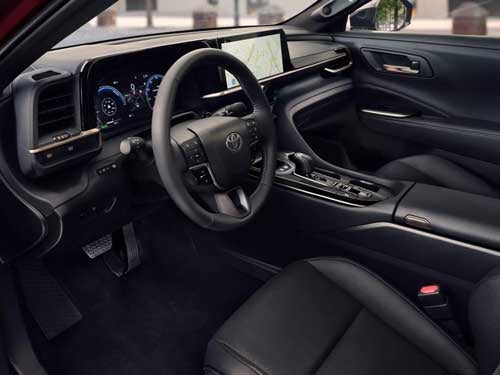 Interior del Toyota Crown 2025