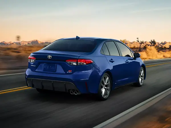 Conducción del Toyota Corolla 2025