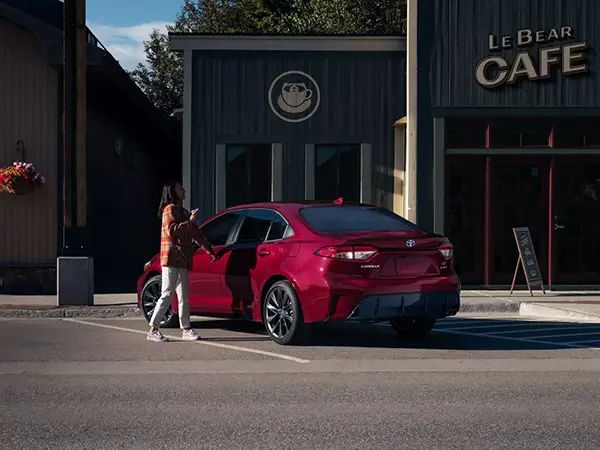 Exterior del Toyota Corolla 2025