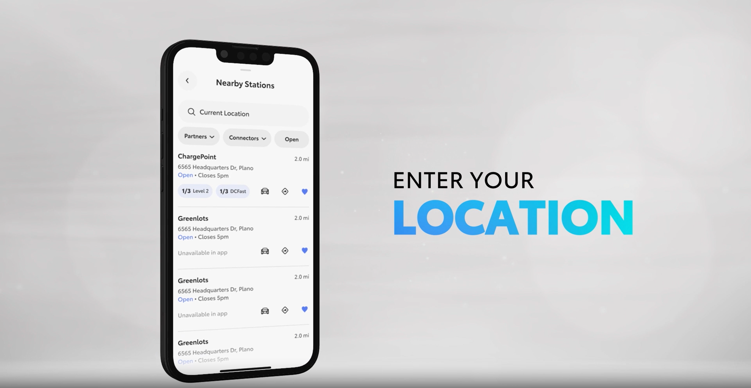 Estaciones de recarga para vehículos eléctricos